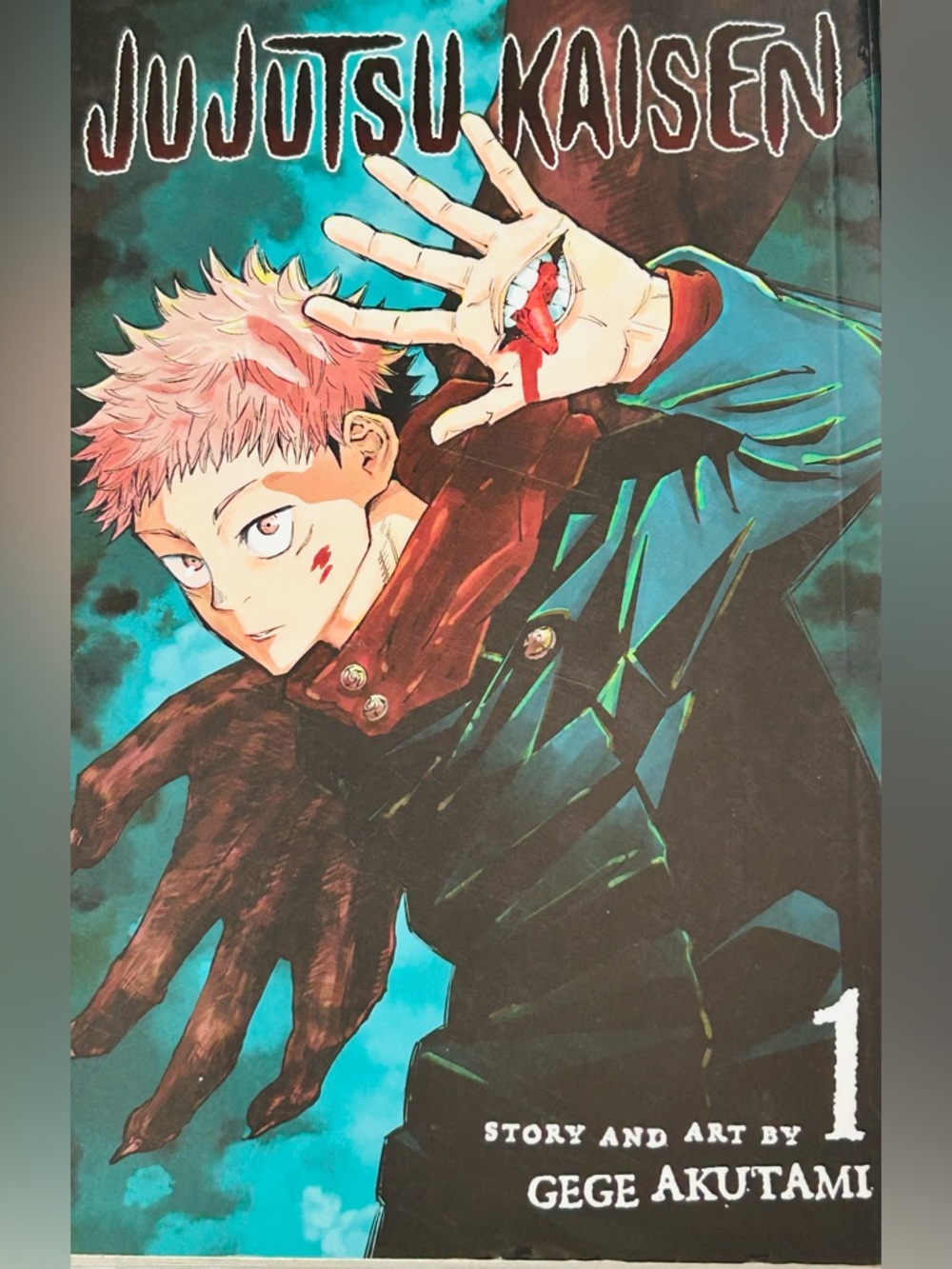 Jujutsu Kaisen Manga Volume 1 English Edition Softcover Comic Book Anime